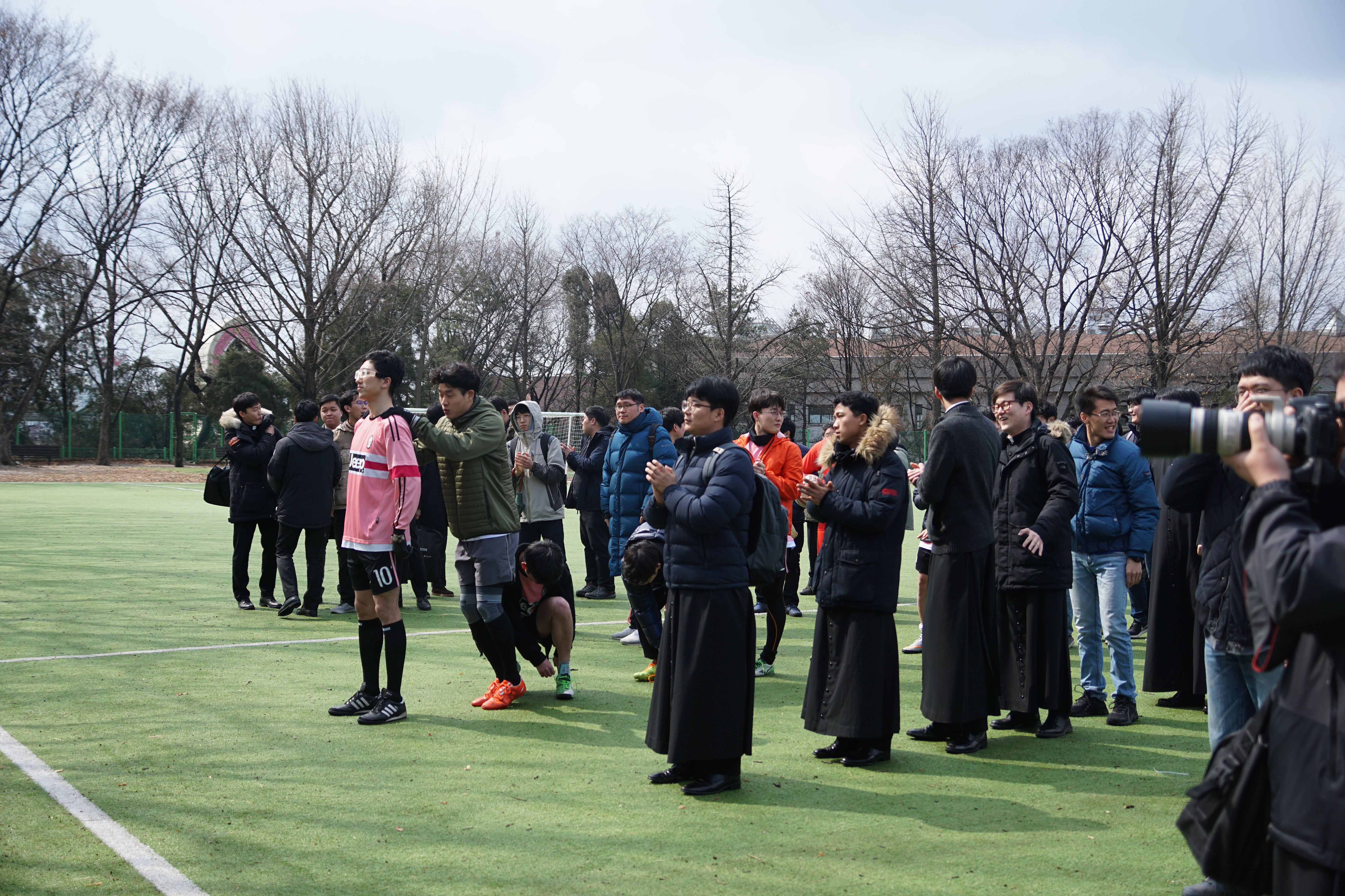 학장배 축구대회 개막(2018.3.8)